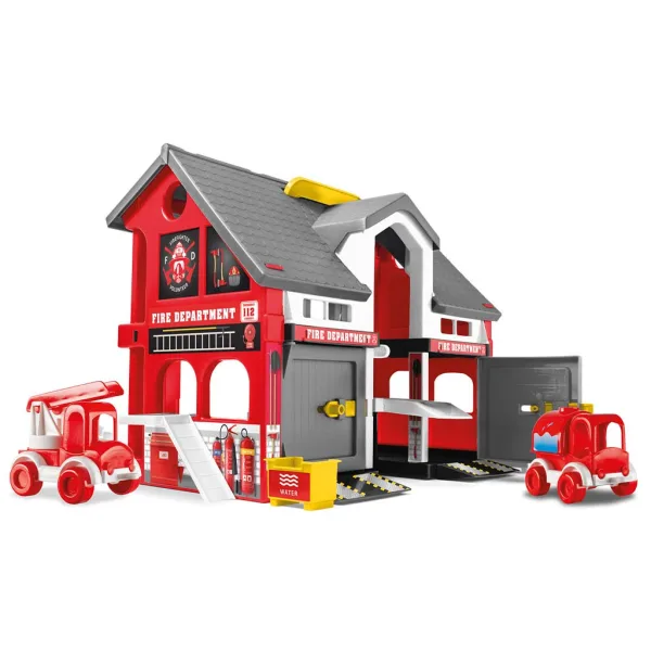 Play House: Hasičská herná súprava s vozidlami - Wader obrázok 3