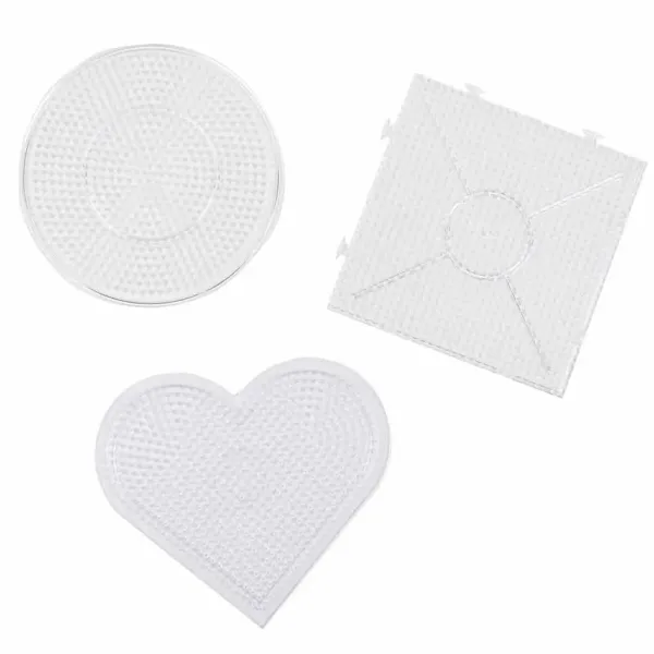 PlayBox: 5mm MIDI žehliace korálky základné dosky 3ks balenie obrázok 2