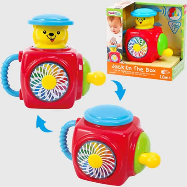 Playgo: Hudobná truhlička Macko obrázok 2