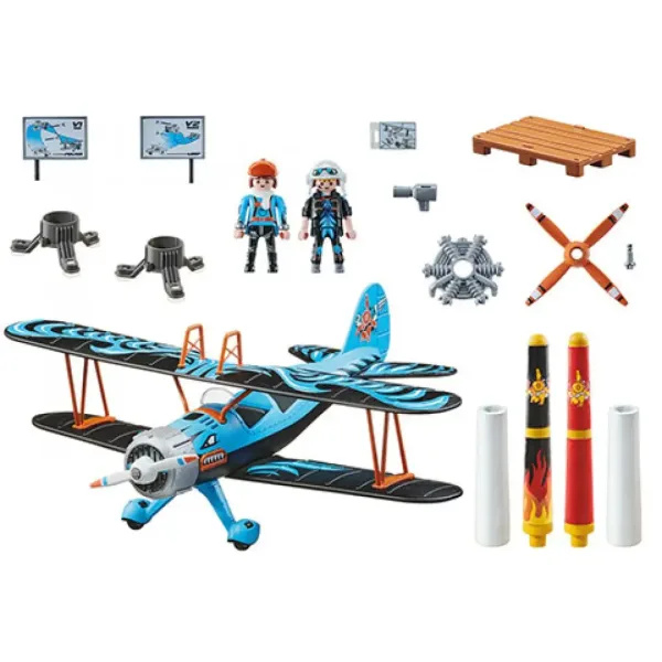 Playmobil: Air Stuntshow - Dvojplošník "Fénix" (70831) obrázok 2