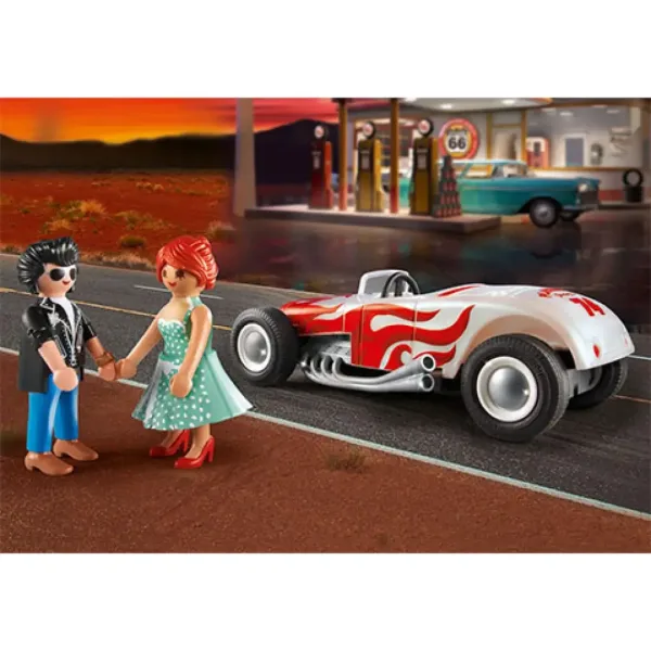 Playmobil: Začiatkový balík Hot Rod (71078) obrázok 3