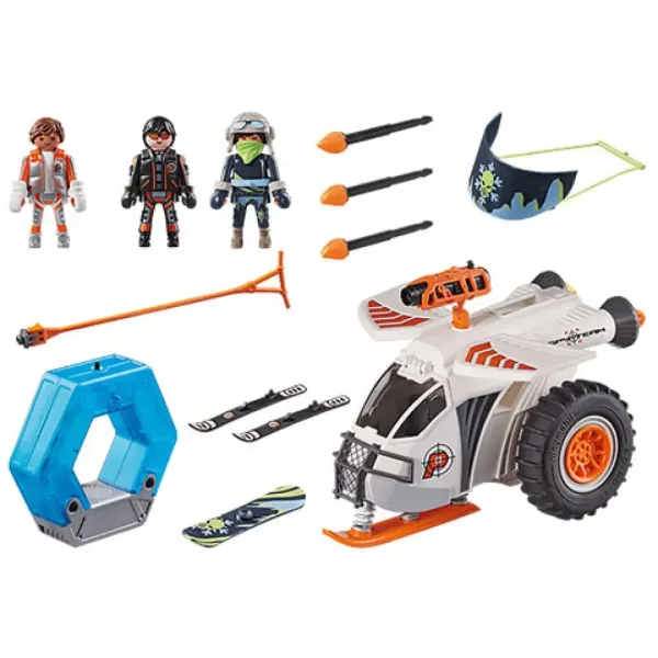 Playmobil: Top Agents - SPY TEAM Snežný klzák (70231) obrázok 2