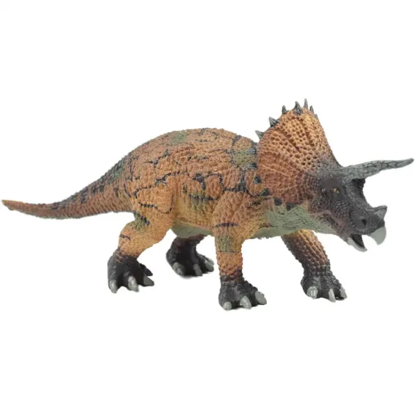 Podrobne vypracovaná figúrka dinosaura Triceratops 16 cm v darčekovom balení obrázok 2