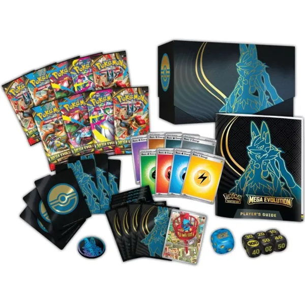 Pokémon TCG ME01 Elite Trainer Box s 9 booster balíčkami v dvoch variantoch obrázok 2