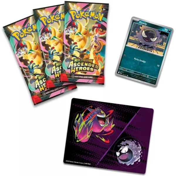 Pokémon TCG: ME02.5 Vzostú hrdinovia Tech Sticker Collection v dvoch variantoch 1ks obrázok 2