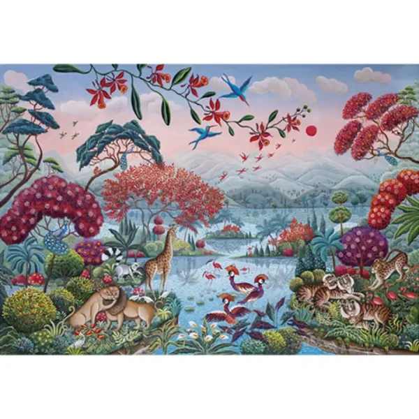 Pokojná džungľa HQC puzzle 2000ks - Clementoni obrázok 2