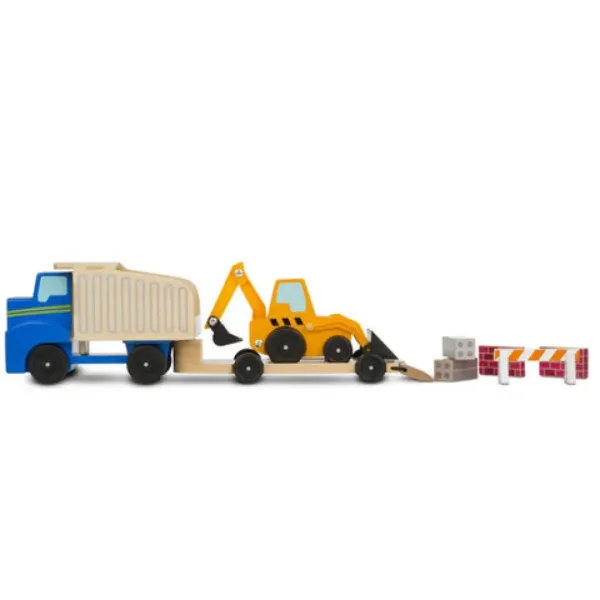 Pracovné stroje set vozidiel - Melissa & Doug obrázok 2