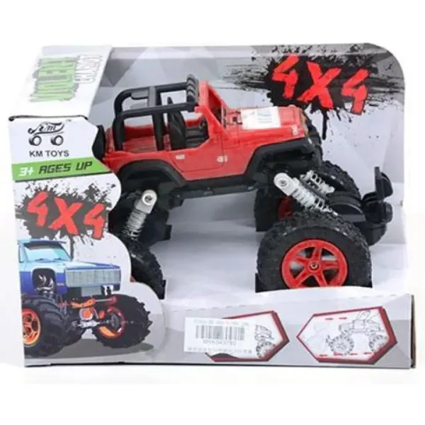 Pružinové terénne vozidlo 4x4 v zelenej farbe obrázok 2