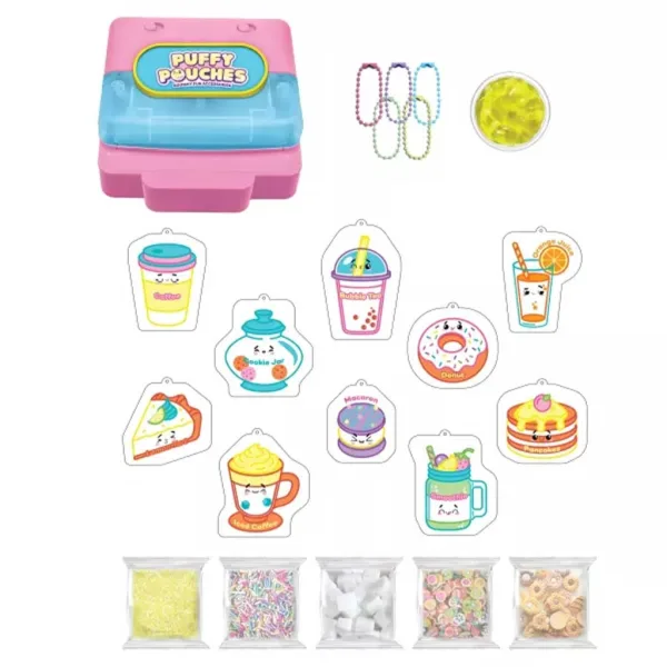 Puffy Pouches: Pufi charm design set - kaviareň obrázok 2