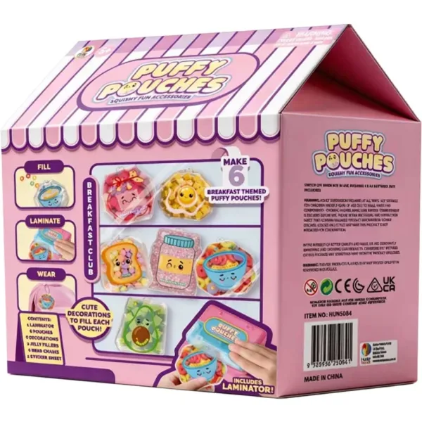 Puffy Pouches: Pufi charm design set - raňajky obrázok 3
