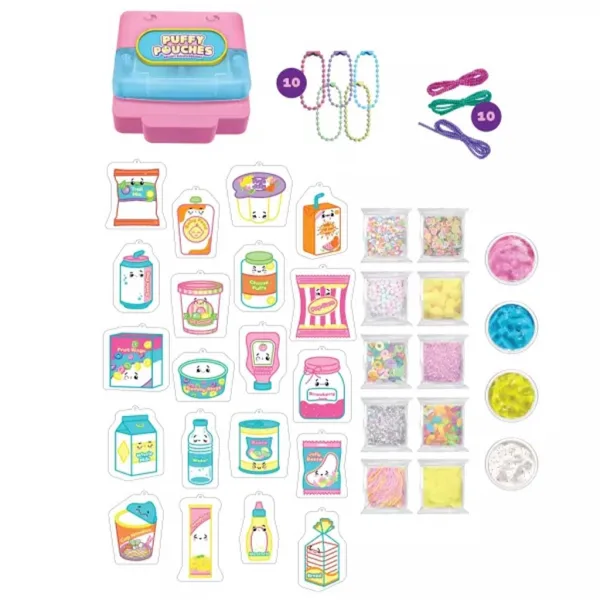 Puffy Pouches: Pufi charm design set - supermarket obrázok 2