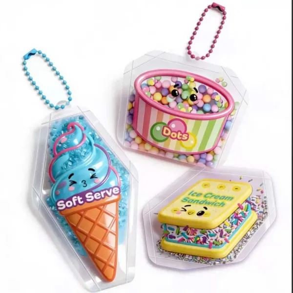 Puffy Pouches: Pufi charm design set - zmrzlina obrázok 3