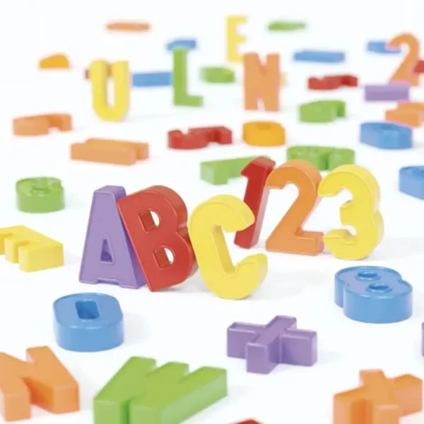 Quercetti: ABC + 123 magnetický set 106ks obrázok 2