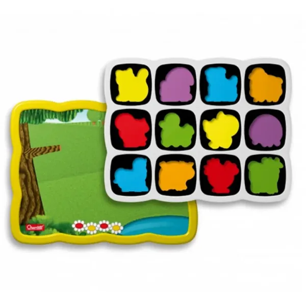 Quercetti: Magnetické puzzle Domáce zvieratká 12 dielov obrázok 3