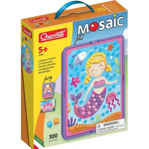 Quercetti: Mosaic Pin 300 dieln set Víla obrázok 2