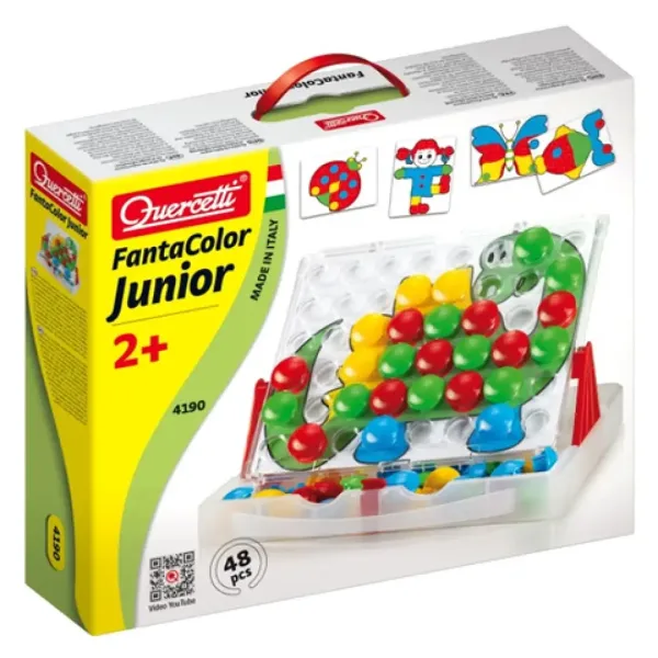Quercetti: Mozaika FantaColor Junior Dinosaur 48ks obrázok 1