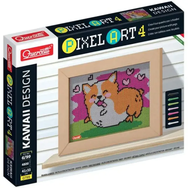 Quercetti: Pixel Art 4 Kawaii Corgi obrázok 1