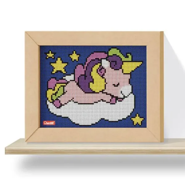 Quercetti: Pixel Art 4 Kawaii Unicorn bodky obrázok 2