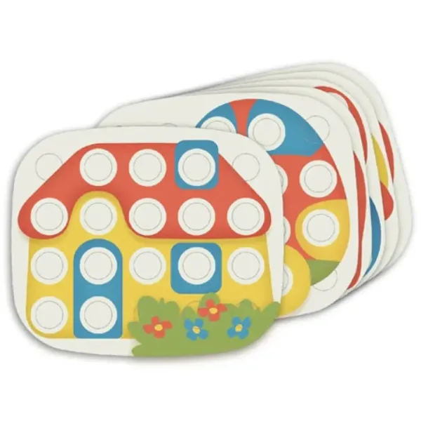 Quercetti: Play Bio Fantacolor Baby 222 dielny set obrázok 3