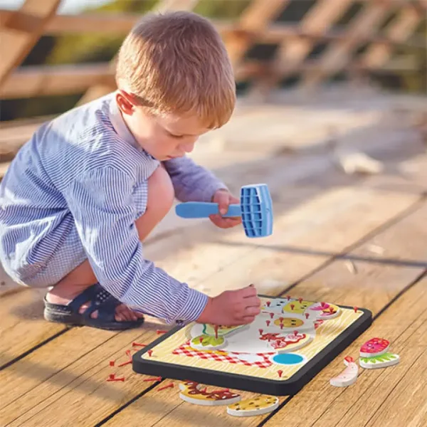 Quercetti: Play Creativo Tap Tap jedlá, kreatívna hračka obrázok 3