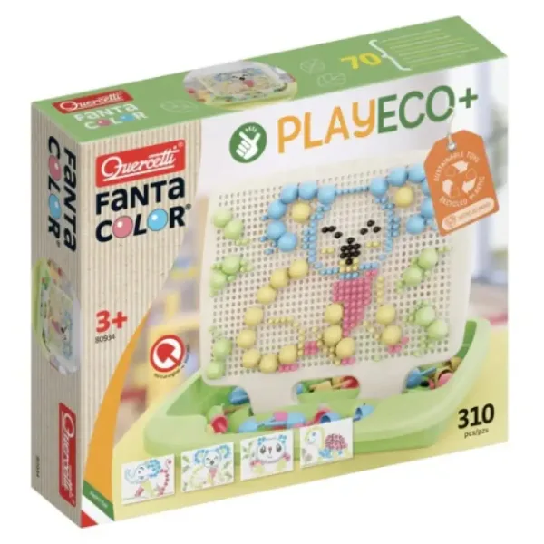 Quercetti: Play Eco Fanta Color 310-dielny set obrázok 1