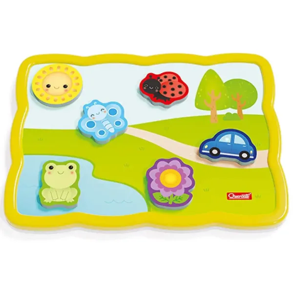 Quercetti: Smart magnetické puzzle Prvé slová a farby obrázok 3