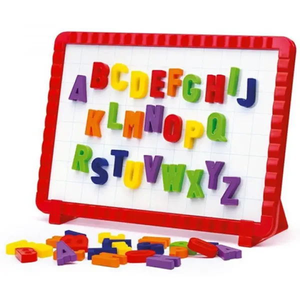 Quercetti: Stredná magnetická tabuľa 6 dielny set 36x25cm obrázok 3
