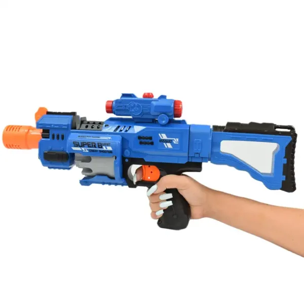 Rapid Launcher: Elektrická pištoľ s 20 špongiovými nábojmi 49 cm obrázok 7