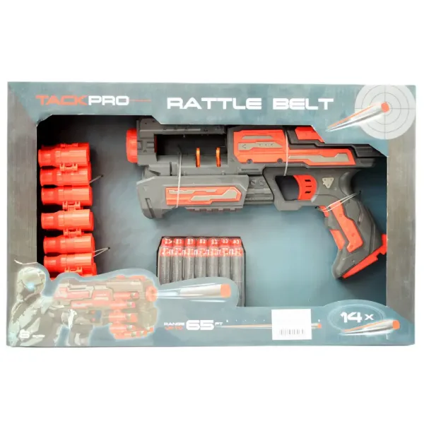 Rattle Belt Track Pro: Zbraň so špongiovými nábojmi s 18m dostrelom obrázok 10