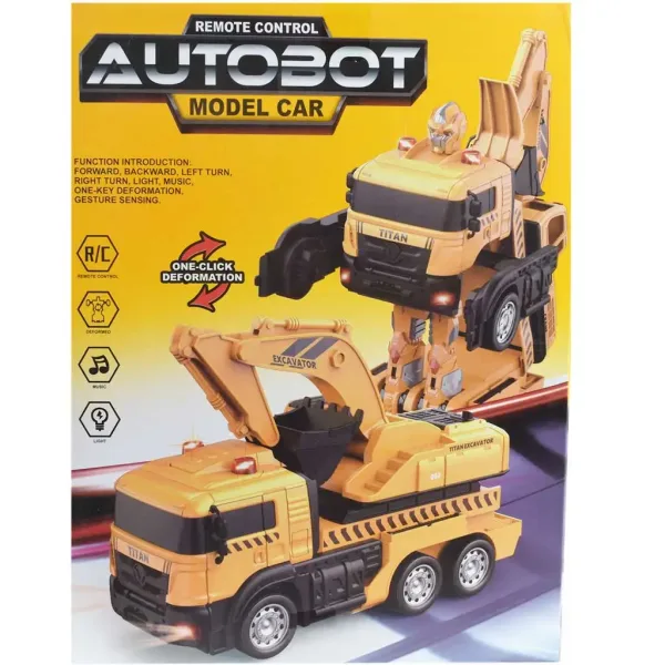 RC Autobot Titan robot na diaľkové ovládanie 27MHz 26cm obrázok 7