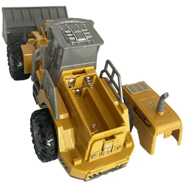 RC Buldozér - pracovný stroj na diaľkové ovládanie so svetelnými efektmi 1/30 24cm obrázok 3