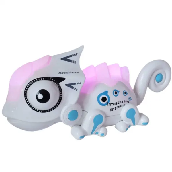RC Chameleón na diaľkové ovládanie so zvukom a 5 druhmi svetelných efektov 27MHz 33cm obrázok 4
