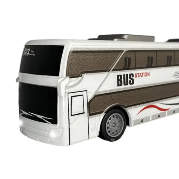 RC City autobus na diaľkové ovládananie so svetlom 27MHz 25cm 1/32 obrázok 2