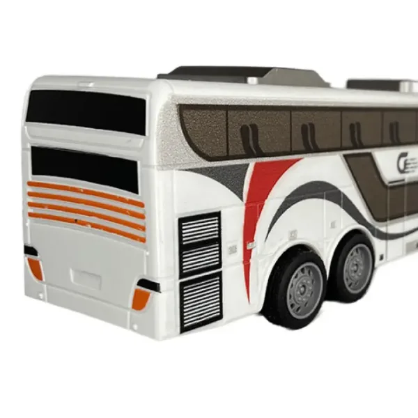 RC City autobus na diaľkové ovládananie so svetlom 27MHz 25cm 1/32 obrázok 3