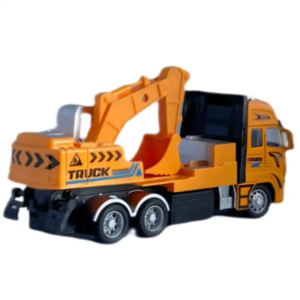 RC Diaľkovo ovládaný stavebný drapák alebo autožeriav so svetlom v dvoch verziách 27MHz 1/36 mierka obrázok 4