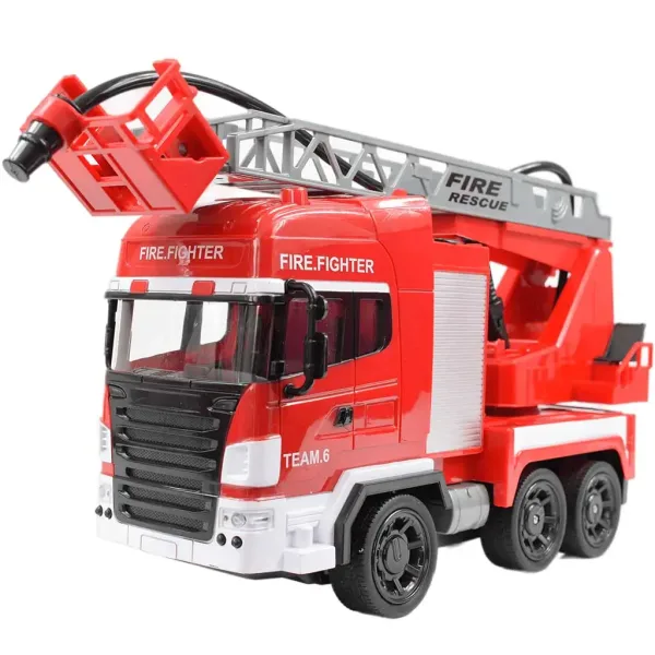 RC Hasičské auto so zdvižným košom a vodným delom 1/24  27 MHz 30cm obrázok 2