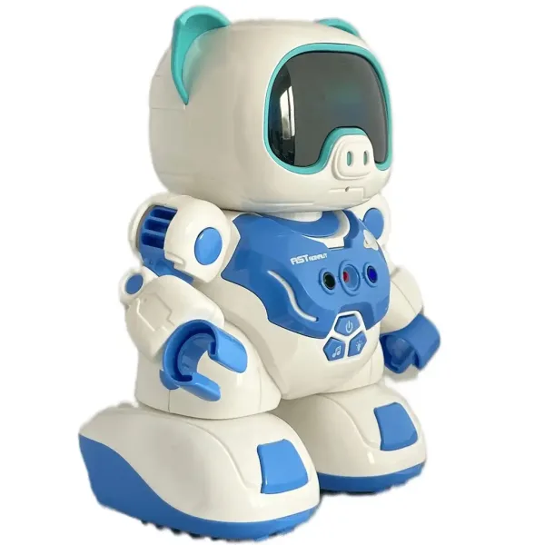 RC Interaktívny tancujúci robot prasiatka na diaľkové ovládanie so svetlom a zvukom 20cm obrázok 3
