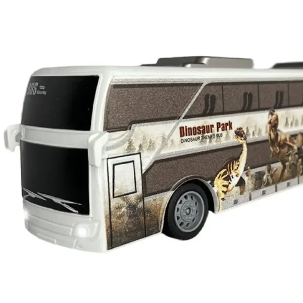 RC  Jurassic City Autobus na diaľkové ovládanie so svetlom 27MHz 1/32  25cm obrázok 2