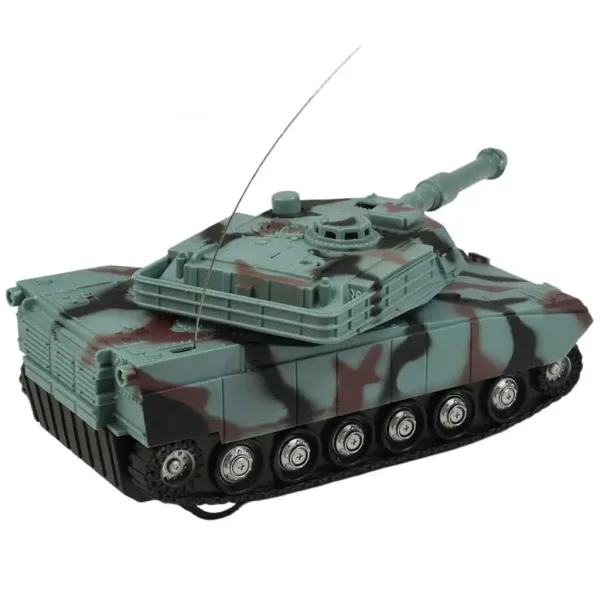 RC M1 Abrams tank so svetlom a zvukom na diaľkové ovládanie 1/32 22cm obrázok 3