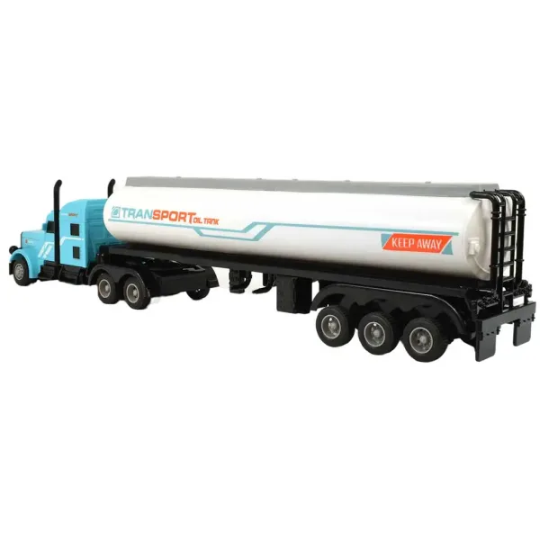 RC nákladné auto na diaľkové ovládanie s cisternovým prívesom v mierke 1/32 2,4 GHz 50 cm obrázok 4
