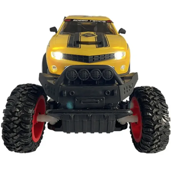 RC Off-Road diaľkovo ovládané žlté Camaro so svetlom 27 MHz 29cm 1/14 mierka obrázok 4