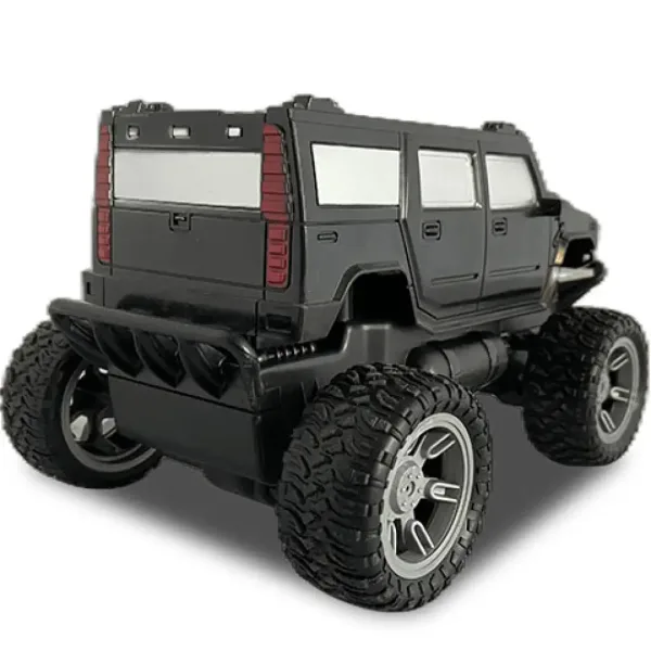 RC Off-Road diaľkovo ovládaný Hummer s svetlom 27 MHz 22cm 1/14-ový mierka v dvoch variantoch obrázok 2