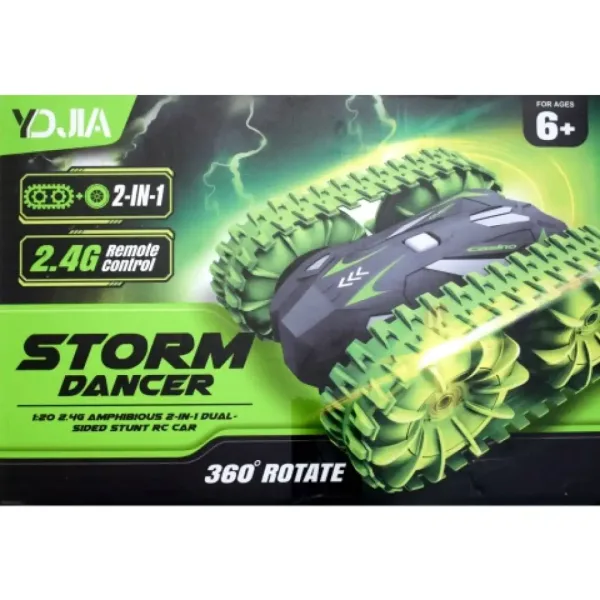 RC Storm Dancer 360: 2 v 1 amfibický diaľkovo ovládaný vozidlo s pásmi 2.4GHz v rôznych variantoch obrázok 2