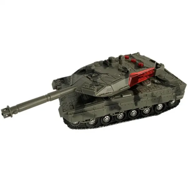 RC Tank Leopard 2 na diaľkové ovládanie so svetelnými efektmi 23cm obrázok 2