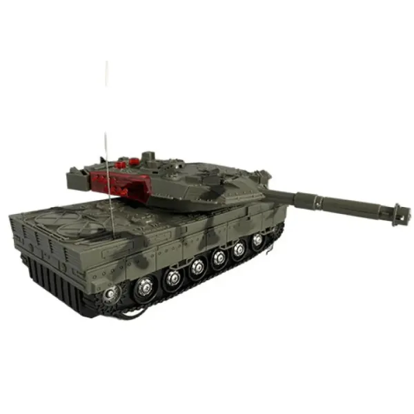 RC Tank Leopard 2 na diaľkové ovládanie so svetelnými efektmi 23cm obrázok 3