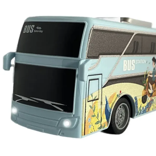 RC Travel Holiday City autobus na diaľkové ovládanie so svetlom 27MHZ 1/32 25cm obrázok 2