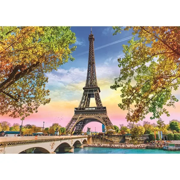 Romantický Paríž 500ks-ové puzzle - Trefl obrázok 2