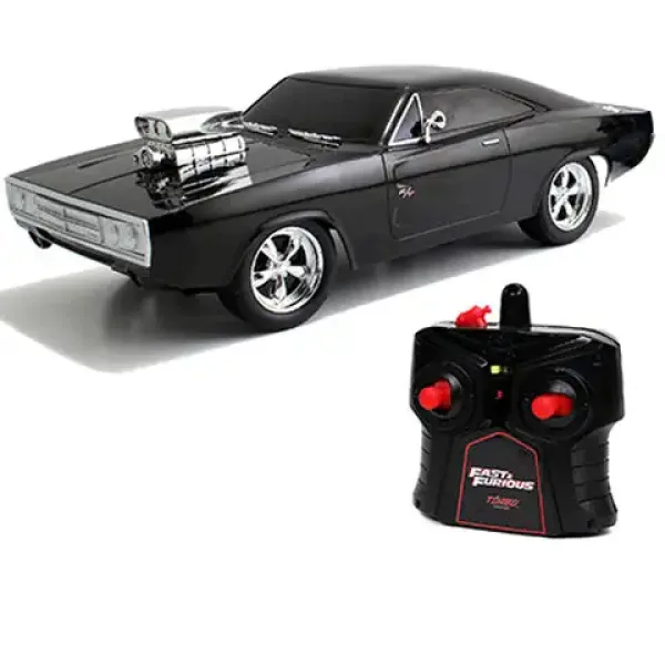 Rýchlo a zbesilo: RC Dom´s Dodge Charger R/T auto na diaľkové ovládanie 1/24 - Simba Toys obrázok 2