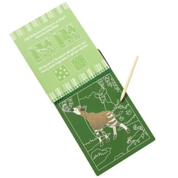 Safari zošit - rytina obrázkov - Melissa & Doug obrázok 3