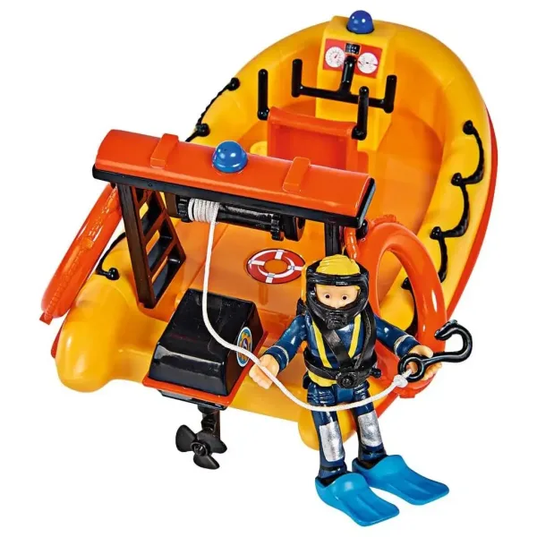 Sam hasič: Neptún motorový čln s figúrkou Penny - Simba Toys obrázok 3
